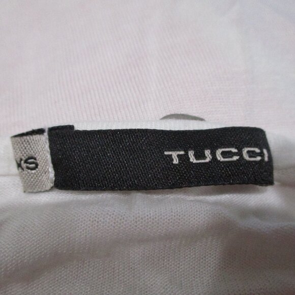 Tucci Mixed Media Short Sleeve Tee - Picture 6 of 6